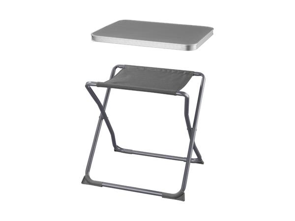 2-in-1 Folding Stool and Table