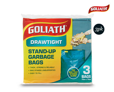 Garden Garbage Bags 3pk