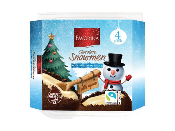 Chocolate Snowman