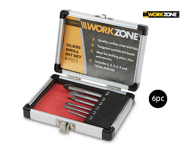 Assorted Wood and Glass Drill Bit Sets