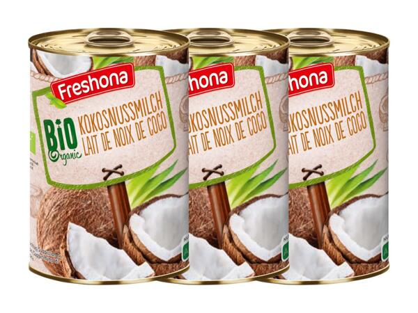 Lait de coco bio