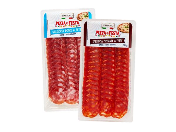 Sliced italian sausage
