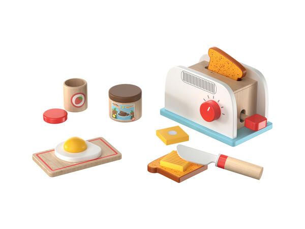 Wooden Toy Kitchen Utensils