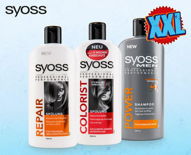 SYOSS XXL Shampoo/Spülung