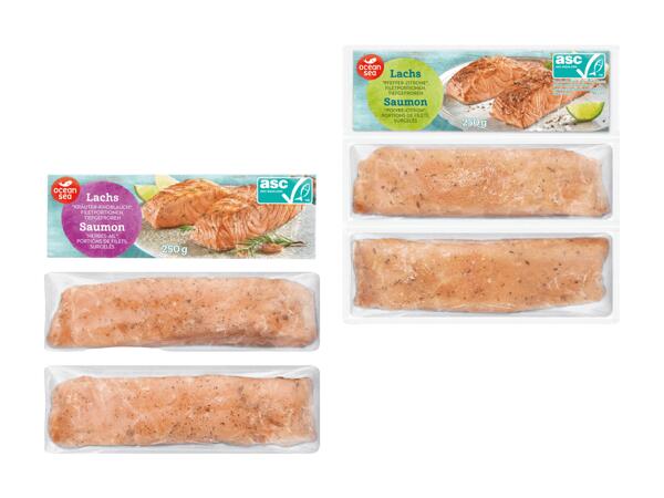 Portions filets de saumon ASC
