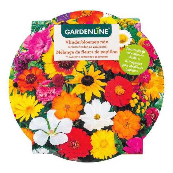 GARDENLINE(R) 				Assortiment de semences avec panier suspendu