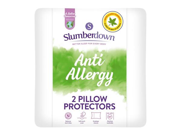 Slumberdown Anti-Allergy Pillow Protectors 