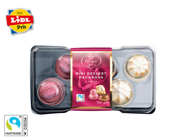 Mini macarondessert