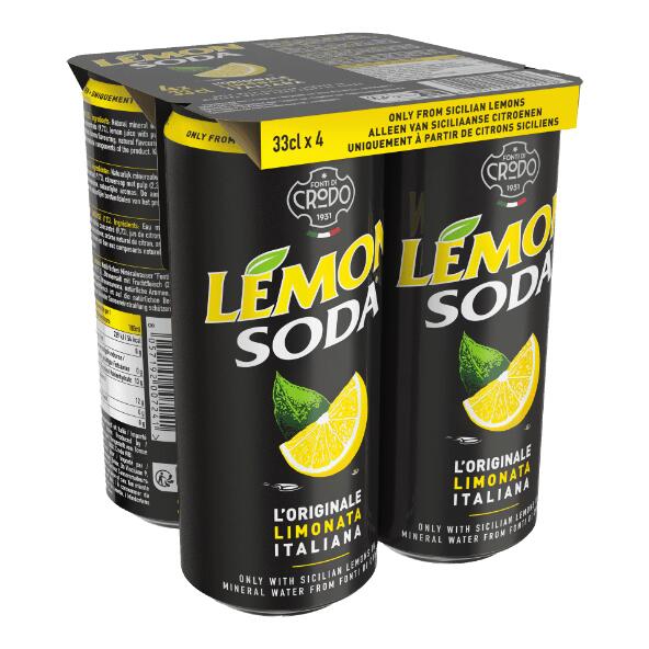 Crodo(R) 				Lemon soda, 4 st.