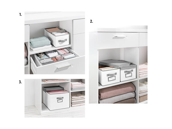 Organiseur de tiroir, 2 pièces/ boîtes de rangement, lot de 2/ boîte de rangement