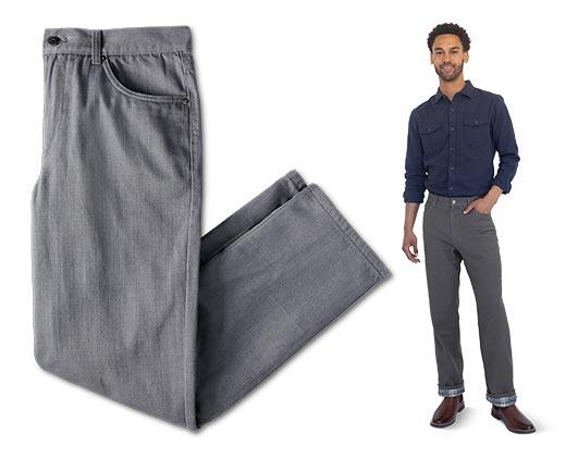 Adventuridge Men's or Ladies Lined Jeans