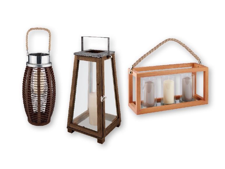 MELINERA(R) Wooden Lantern