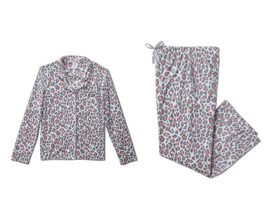 Serra Ladies' 2-Piece Fleece Pajama Set