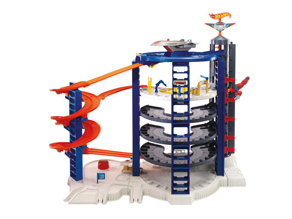 Hotwheels Super Mega City Park Garage
