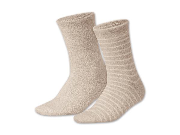Damen Kuschelsocken, 2 Paar