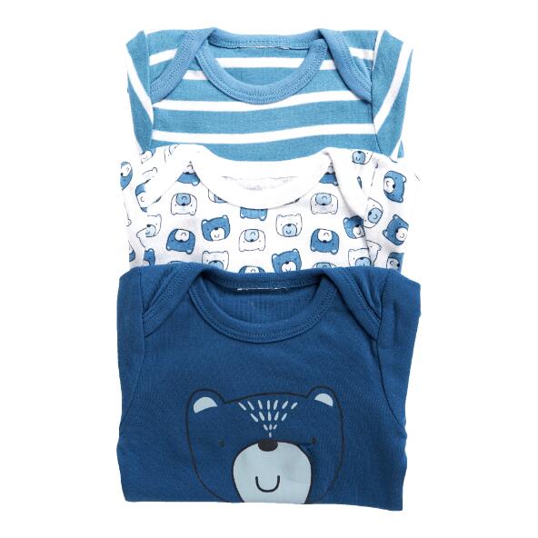 POCOPIANO(R) 				Bodies pour bébés, 3 pcs