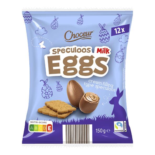 CHOCEUR(R) 				Spekulatius-Osterschokoladeneier