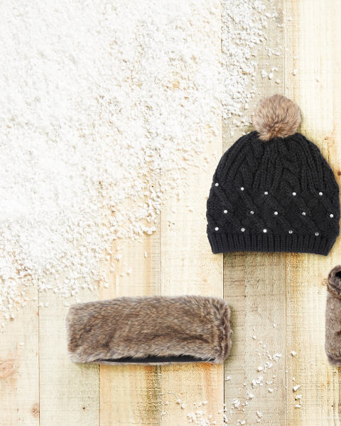 Inoc Faux Fur Headband