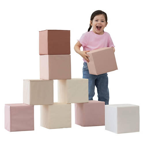 9 Pack Foam Stacking Cubes