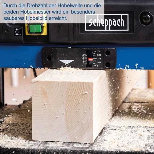 SCHEPPACH Dickenhobelmaschine PLM1800