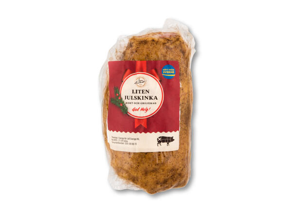 Liten griljerad julskinka