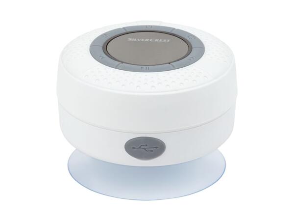 SILVERCREST(R) Bluetooth(R)-højtaler til badeværelset