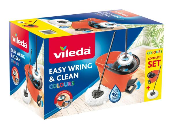 Vileda Easy Wring & Clean Complete Mop & Bucket Set