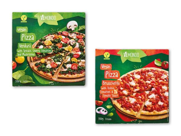 Vegansk stenovnspizza