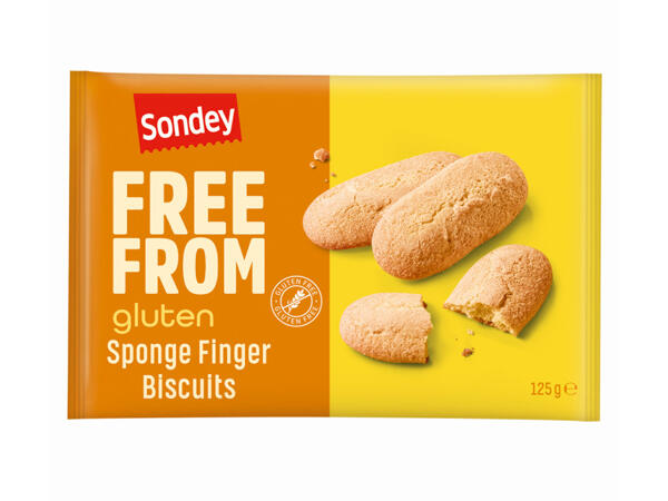 Gluten- and Lactose-Free Savoy Biscuits