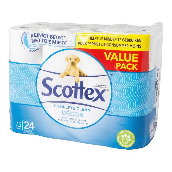 SCOTTEX(R) 				Papier toilette, 24 pcs