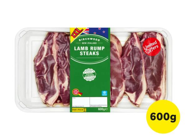 Birchwood Lamb Rump Steaks