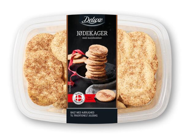 DELUXE Pebernødder, brunkager, jødekager, vaniljekranse eller klejner