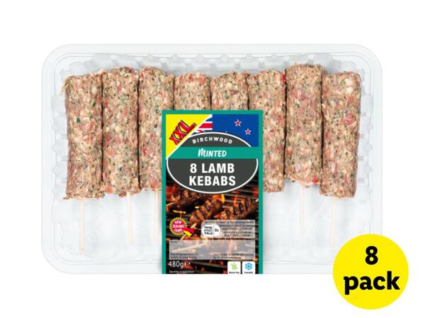 Birchwood XXL Minted Lamb Kebabs