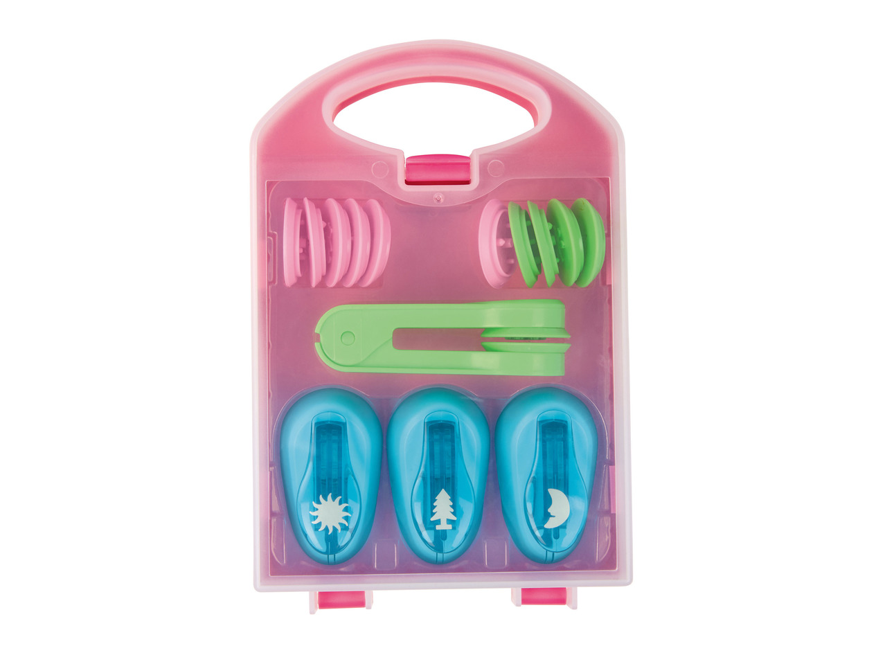 CRELANDO Craft Scissor Set/ Craft Paper Punch Set