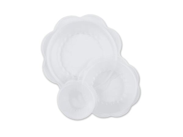 Silikondeckel-Set, 3 oder 6 Stück