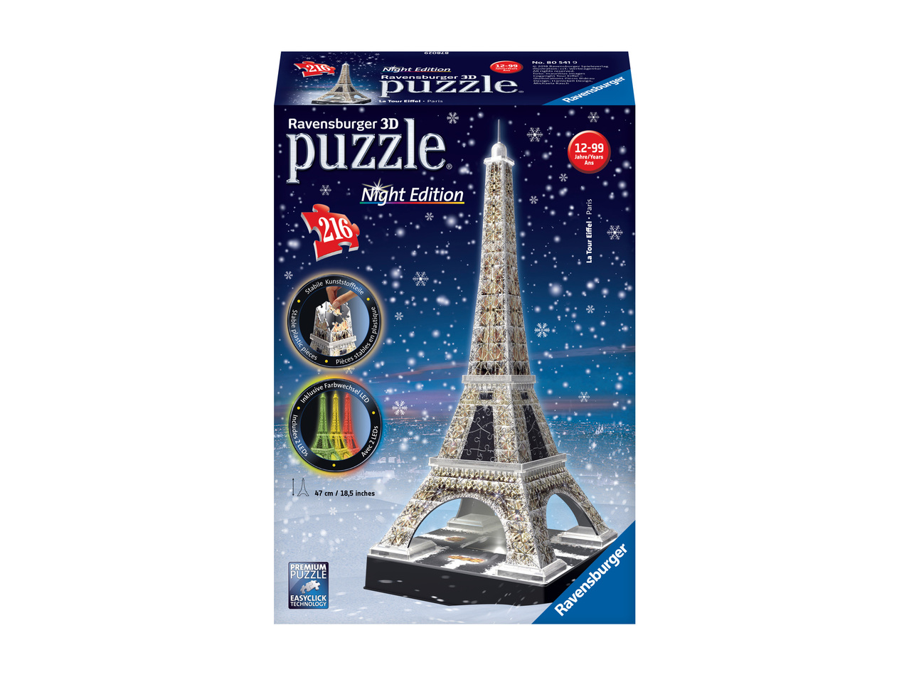 RAVENSBURGER 3D Illuminated Puzzle