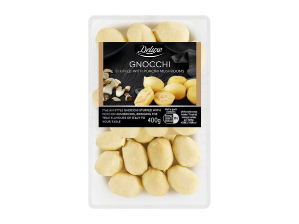 Deluxe Gnocchi with Porcini Mushroom Filling