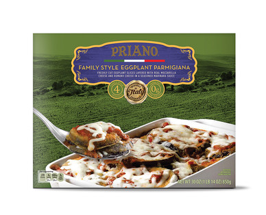 Priano Family Style Eggplant Parmigiana