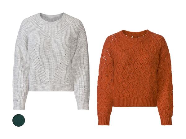 Pull tricot grossier