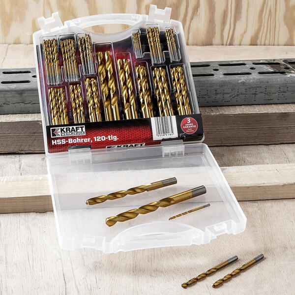 HSS-Bohrer-Set 120 tlg.
