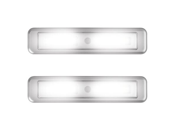 LED push lights, 2 pieces