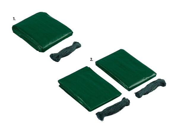 Bâche de couverture universelle/​bâches de couverture, 2 pièces