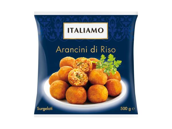 Panerede arancini