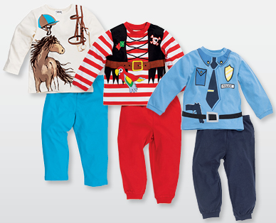 IMPIDIMPI Kleinkinder-Motto-Pyjama-Set