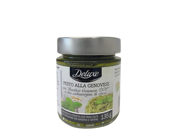 Genoese Pesto with Garlic, or Genoese Basil PDO and EVO