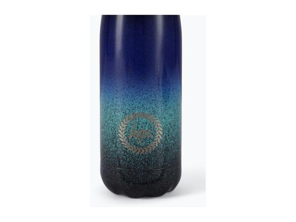 Water Bottle - Purple/Black
