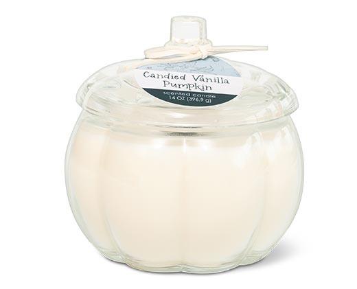 Huntington Home 
 Glass Pumpkin Candle