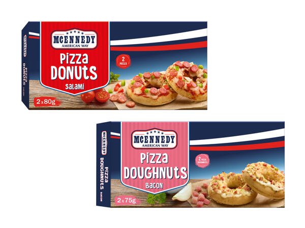 Pizza donuts