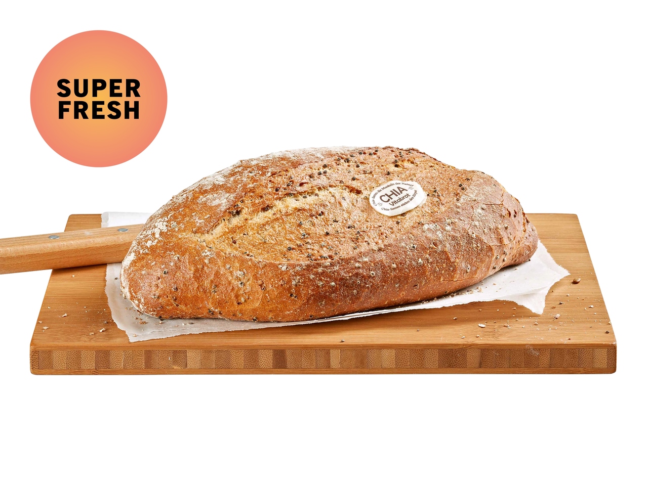Pain aux graines de chia