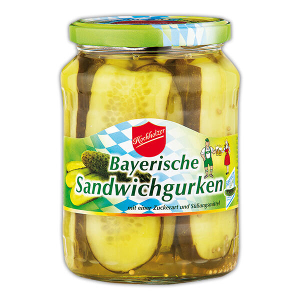 Bayerische Sandwichgurken / Dillschnitten